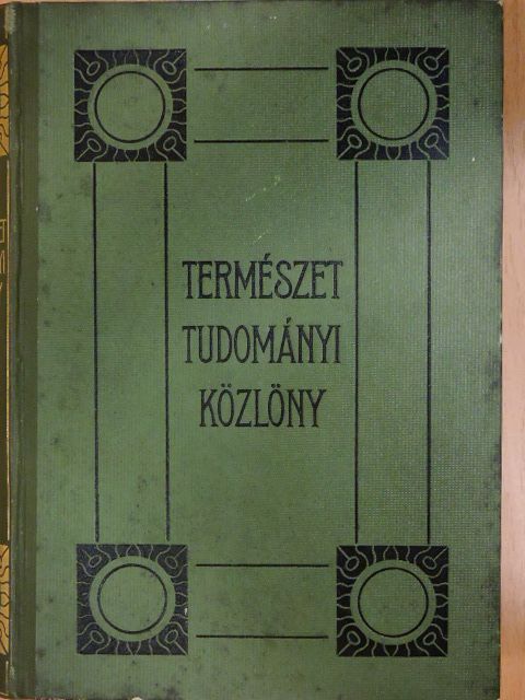 Abonyi S. - Természettudományi Közlöny 1927. január-december [antikvár]