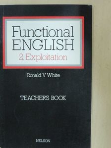 Ronald V. White - Functional English 2. - Teacher's Book [antikvár]