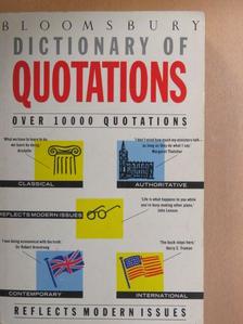 Dictionary of Quotations [antikvár]