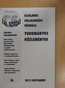 Andor László - Tudományos Közlemények 2012. szeptember [antikvár]