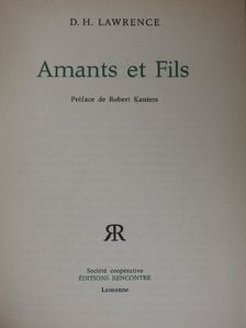 D. H. Lawrence - Amants et Fils [antikvár]
