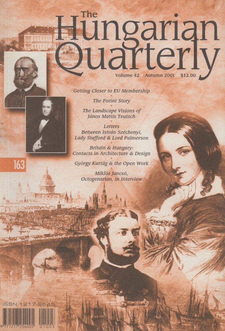 Vajda Miklós - The Hungarian Quarterly Volume 42 Autumn 2001 [antikvár]