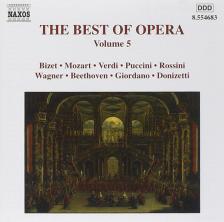 MOZART, BIZET, PUCCINI, WAGNER - THE BEST OF OPERA VOL.5 CD