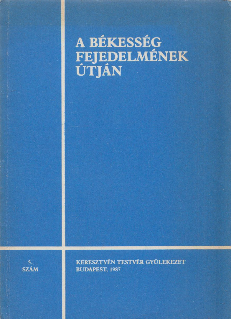 Pócsy Ferenc, Vohmann Péter - A békesség fejedelmének útján 5. [antikvár]
