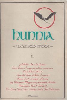 Kunszabó Ferenc, Dézsma György - Hunnia 11. 1990 szeptember [antikvár]