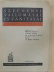 Széchenyi István - Széchenyi vallomásai és tanításai [antikvár]