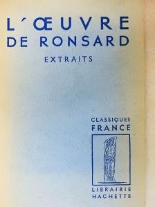 Pierre de Ronsard - L'Oeuvre de Ronsard [antikvár]