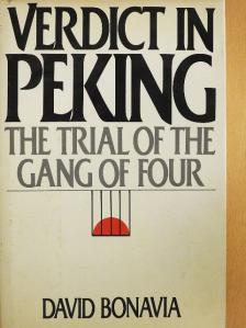 David Bonavia - Verdict in Peking [antikvár]