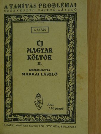 Devecseri Gábor - Új magyar költők II. [antikvár]