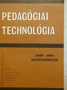 Pedagógiai Technológia 1980-1986. Repertórium [antikvár]