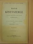 Czakó Elemér - Magyar Könyvszemle 1901. július-szeptember [antikvár]