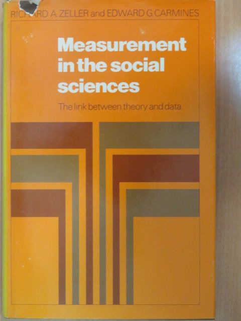 Edward G. Carmines - Measurement in the social sciences [antikvár]