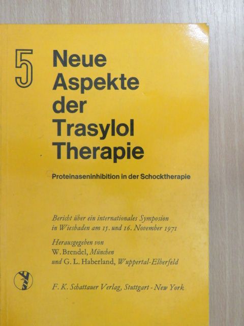 E. Werle - Proteinaseninhibition in der Schocktherapie [antikvár]