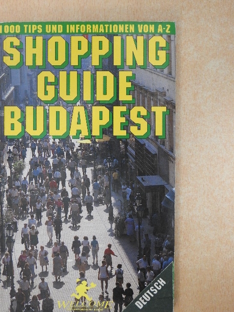 Shopping guide Budapest [antikvár]