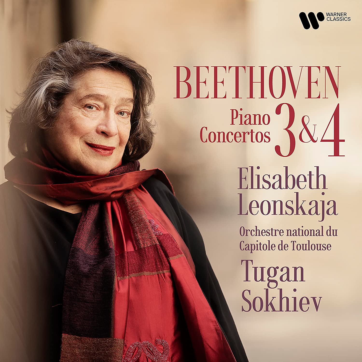 BEETHOVEN - PIANO CONCERTOS 3&4 CD TUGAN SOKHIEV