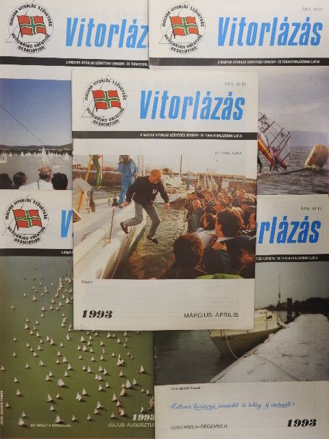 Vitorlázás 1993. (nem teljes évfolyam) [antikvár]