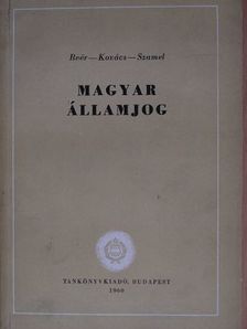 Dr. Beér János - Magyar államjog [antikvár]