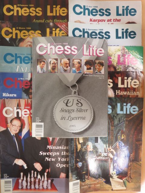 David L. Brown - Chess Life 1998. (nem teljes évfolyam) [antikvár]