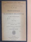 Taine - Franciaország klasszikus filozófusai a XIX. században [antikvár]