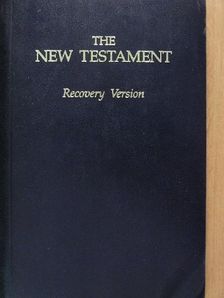 The New Testament [antikvár]