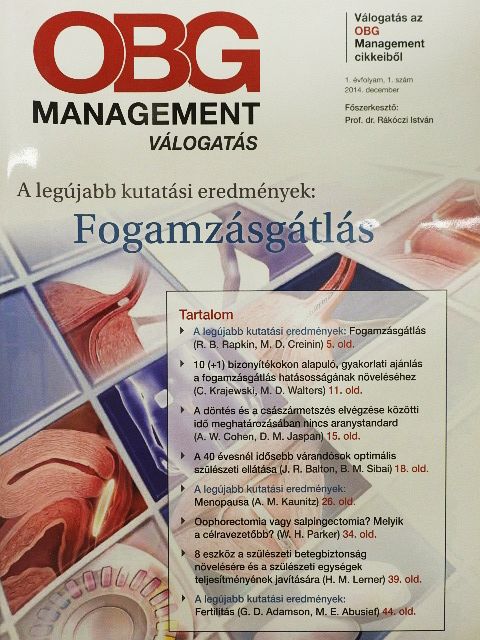 Andrew M. Kaunitz - OBG Management válogatás 2014. december [antikvár]