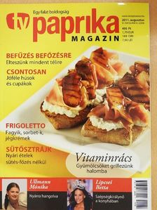 TV Paprika Magazin 2011. augusztus [antikvár]