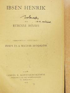 Gyöngyösy László - Ibsen Henrik/Mikszáth Kálmán [antikvár]