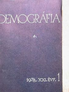 Blair R. Holmes - Demográfia 1978/1-4. [antikvár]