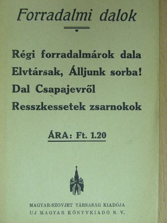 Balótyin - Forradalmi dalok [antikvár]
