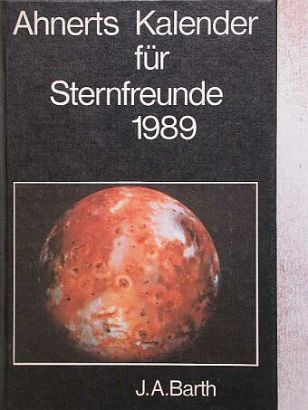 Paul Ahnert - Ahnerts Kalender für Sternfreunde 1989 [antikvár]