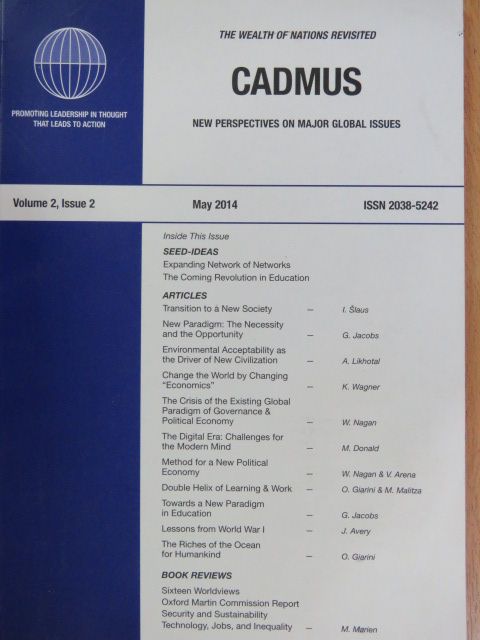 A. Zucconi - CADMUS May 2014 [antikvár]