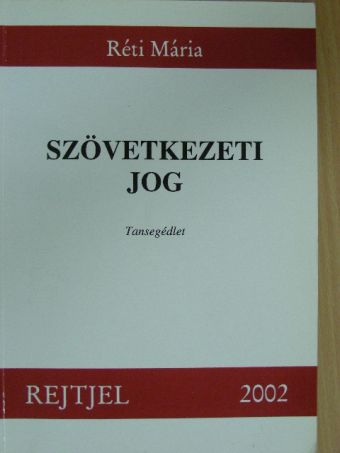 Réti Mária - Szövetkezeti jog [antikvár]