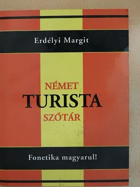 Erdélyi Margit - Német turista szótár [antikvár]