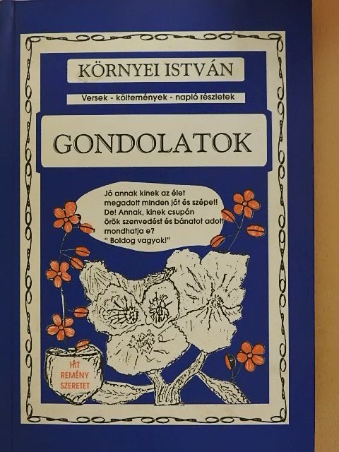 Környei István - Versek-költemények-napló részletek [antikvár]