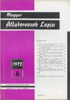 Holló Ferenc - Magyar Állatorvosok Lapja 1973. Június [antikvár]