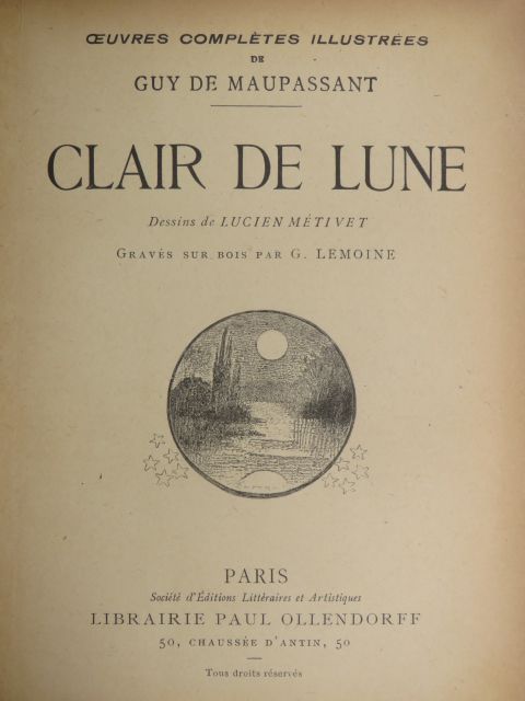 Guy de Maupassant - Clair de Lune [antikvár]