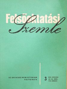 Gyarmati Lajos - Felsőoktatási Szemle 1978. március [antikvár]