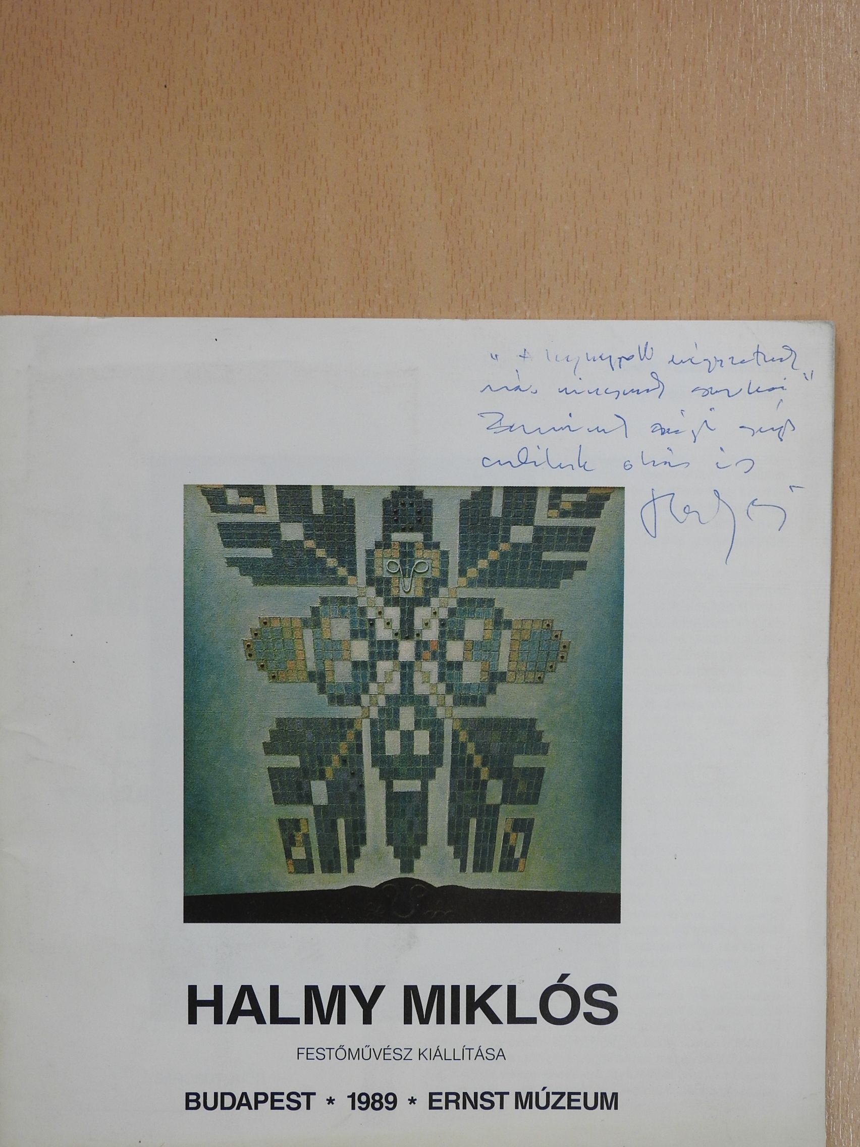 Halmy Miklós festőművész kiállítása (dedikált példány) [antikvár]