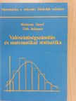 Reimann József - Valószínűségszámítás és matematikai statisztika [antikvár]