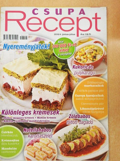 Csupa recept 2016/4. [antikvár]