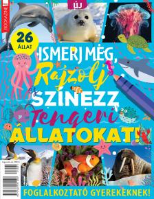 Brezvai Edit - szerk. - Füles Bookazine - Ismerj meg, színezz... tengeri állatokat