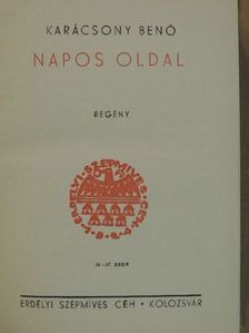 Karácsony Benő - Napos oldal [antikvár]