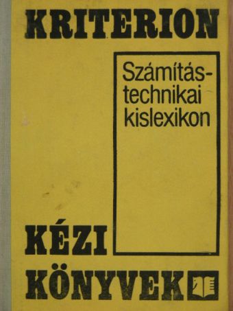 Jodál Endre - Számítástechnikai kislexikon [antikvár]
