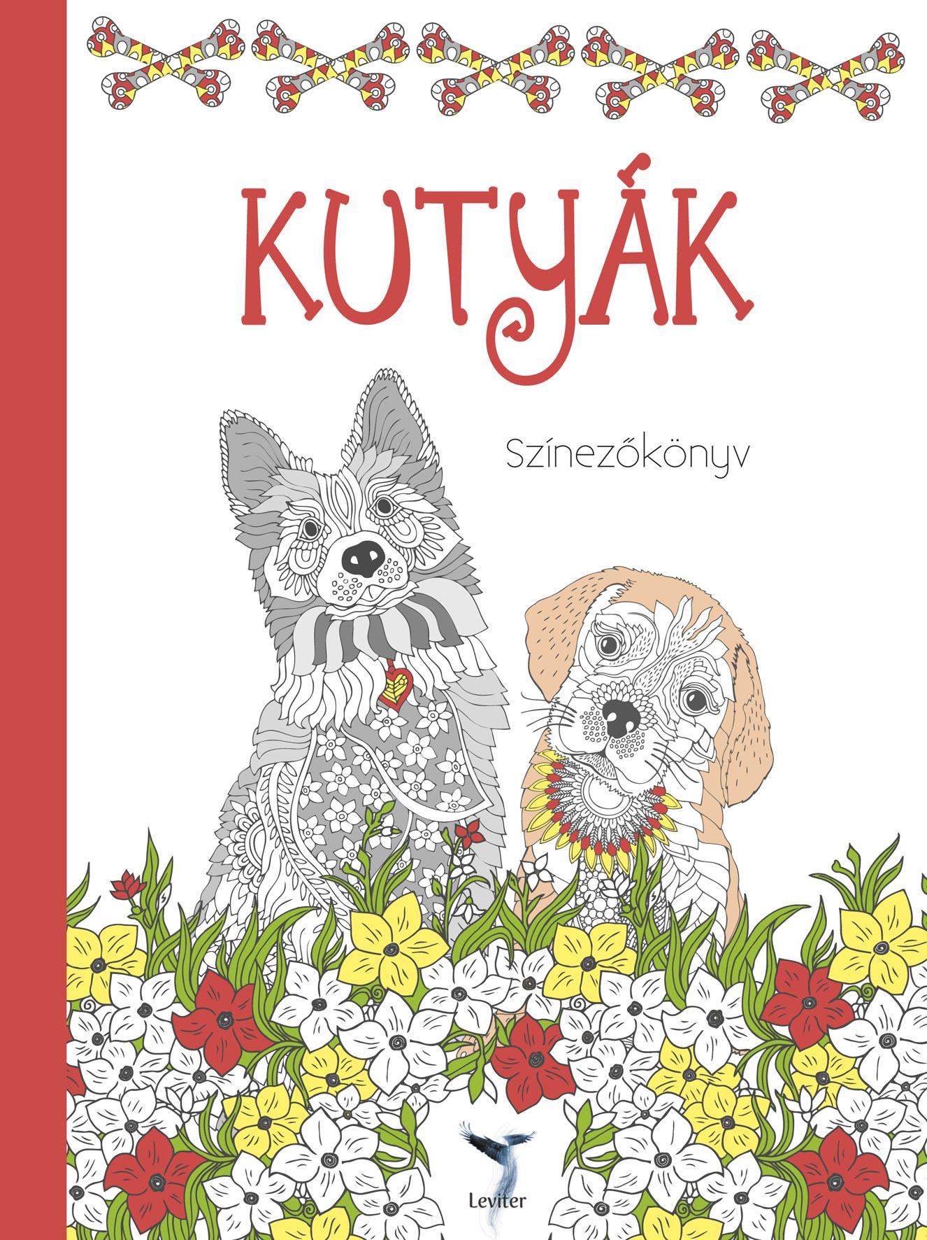 Kutyák (színezőkönyv)