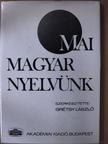 Éder Zoltán - Mai magyar nyelvünk [antikvár]