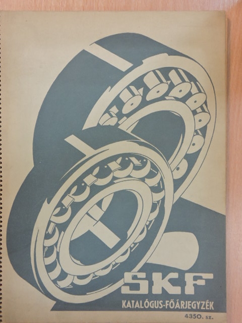 SKF 4350. sz. katalógus-főárjegyzék [antikvár]