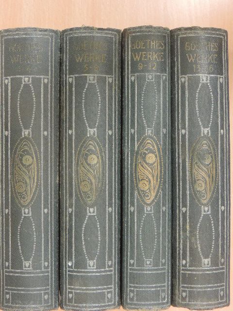 Johann Wolfgang Goethe - Goethes Werke 1-4. (gótbetűs) [antikvár]