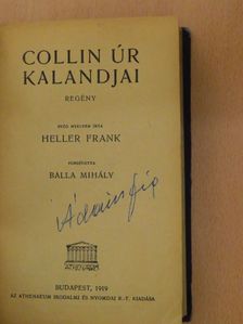 Heller Frank - Collin úr kalandjai [antikvár]