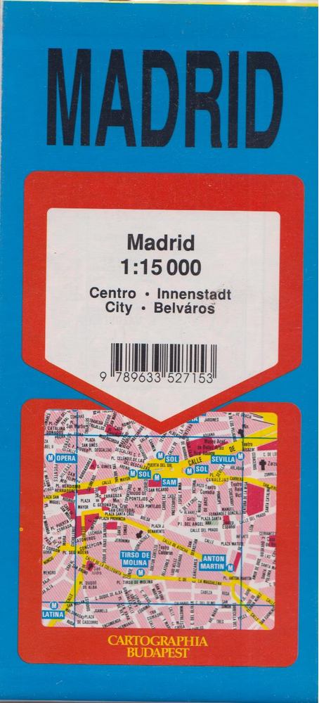 Madrid 1:15 000 [antikvár]