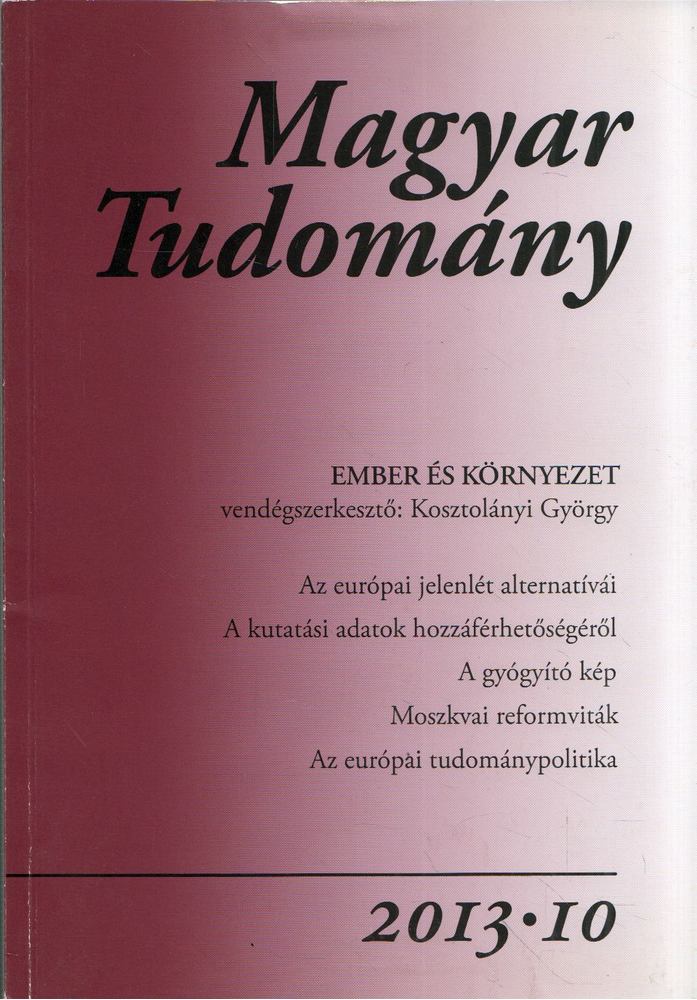 CSÁNYI VILMOS - Magyar tudomány 2013/10 [antikvár]
